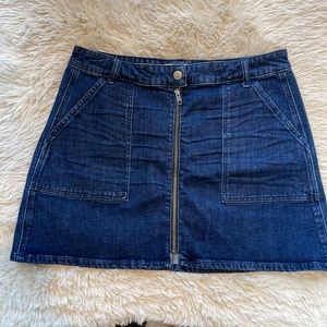 Brand New Madewell Denim Mini Skirt